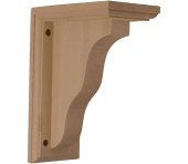 Traditional Bracket Rubber Wood 